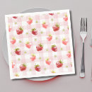 Search for pink plaid napkins Fruit
