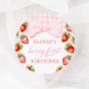 Recherche de fraise rose autocollants Coquette