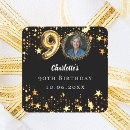 Search for 90 years old stickers Gold