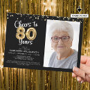 Search for number eighty invitations Modern