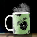 Search for apple design mugs Green