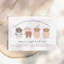 Recherche de nounours invitations Fête d'anniversaire