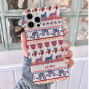 Recherche de motif de léopard iphone coques Rose