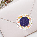 Search for navy wedding stickers Autumn