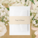 Search for champagne invitation belly bands Trendy