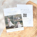 Search for 3 in 1 wedding invitations Minimalist