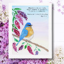 Search for lilac painting postcards Bird