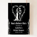 Search for black and white halloween posters Skeleton hands