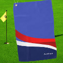 Search for red white and blue golf towels Golfer