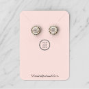 Search for jewellery tags display cards Earring