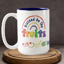 Search for red blue green yellow orange mugs Colourful