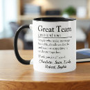 Search for in bulk mugs Best team ever