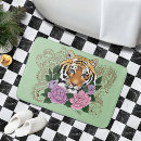 Search for tiger bath mats Pink