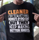 Search for housekeeping tshirts Cleaner