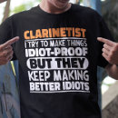 Search for clarinetists tshirts Instrument