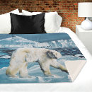 Search for polar bear blankets Blue