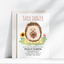 Recherche de hedgehog baby shower invitations Hérisson