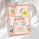 Search for fruit baby shower invitations Pink