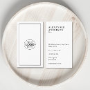 Search for add your logo business cards Elegant minimalist design