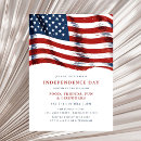 Search for american flag party invitations Watercolor