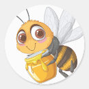 Search for bee cartoon stickers Honey