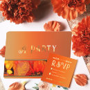 Search for mini rsvp cards Gold