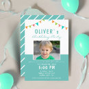 Search for blue flag invitations Boy