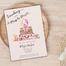 Recherche de travel bridal shower invitations Rose