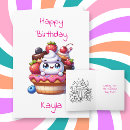 Search for colourful cupcake cards Kawaii