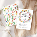 Search for love pattern invitations Floral