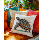 Recherche de tortue de mer coussins Pour elle