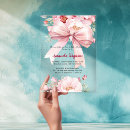 Search for brunch baby girl shower invitations Bow