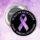 Search for cystic fibrosis buttons Purple
