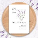 Search for lavender save the dates Purple lavender lilac
