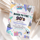 Search for 90s birthday invitations Funky
