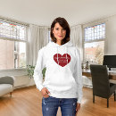 Search for valentine hoodies Red
