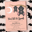 Search for cute baby bat invitations Too cute to spook