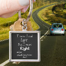 Search for directions keychains Funny