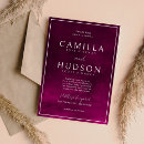 Recherche de jewel tone invitations Simple