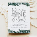 Search for winter onderland invitations Gender neutral