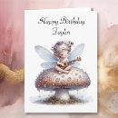 Search for fairytale birthday cards Mushroom