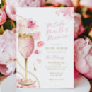 Search for petals and prosecco bridal shower invitations Champagne