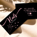 Recherche de manicurist cartes visite Customer