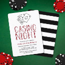 Recherche de de nuit de casino invitations Fête d'anniversaire du casino