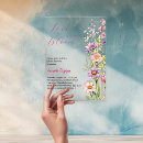 Search for clear bridal shower invitations Love is in bloom