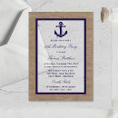Search for anchor birthday invitations Nautical