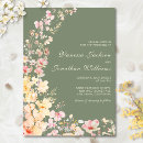 Search for sage green and peach wedding invitations Rustic