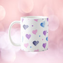 Search for valentine heart pattern mugs Dots