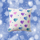 Search for purple hearts pillows Blue