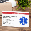 Search for emergency medical business cards Emt
